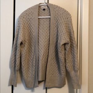 Universal Thread Khaki Open Cardigan